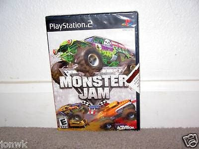 MONSTER JAM NEW SEALED - Playstation 2 PS2
