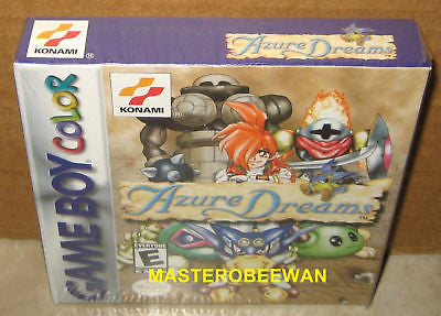 RARE GBC GAME BOY COLOR AZURE DREAMS NEW & SEALED  H-SEAM