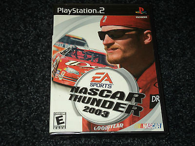 NASCAR Thunder 2003 (Sony PlayStation 2, 2002) Factory Sealed With Y Folds!