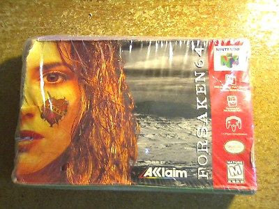 Forsaken 64  (Nintendo 64 N64, 1998) NEW UNOPENED SEALED BOX NIB COMPLETE