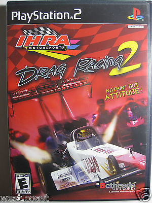 IHRA Drag Racing  (Sony PlayStation 2, 2002)  ! New ! Great Game @ Great Price