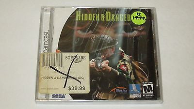 *NEW* Hidden & Dangerous - Sega Dreamcast - Factory Sealed - Brand New - 2000
