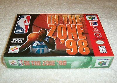 N64 NBA In The Zone '98 BRAND NEW IN FACTORY SEALED BOX
