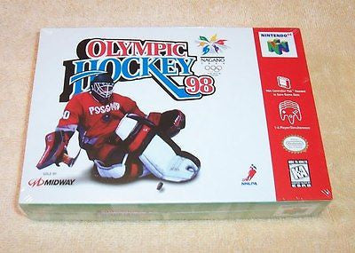 N64 Olympic Hockey Nagano  '98 - BRAND NEW IN BOX - FACTORY SEALED - MINT