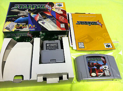 Star Fox 64 Complete in Box Nintendo 64 N64