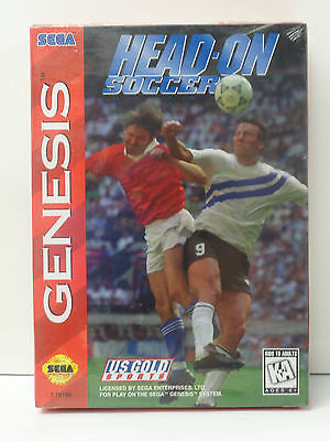 Head-On Soccer (Sega Genesis) Brand New Sealed