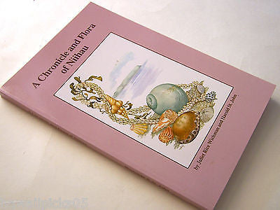 A Chronicle and Flora of Niihau Gardening Landscaping Book St. John Wichman 1994