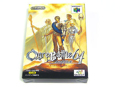 OGRE BATTLE 64 NINTENDO JP IMPORT JAPAN NEW N64 (4902370503838)