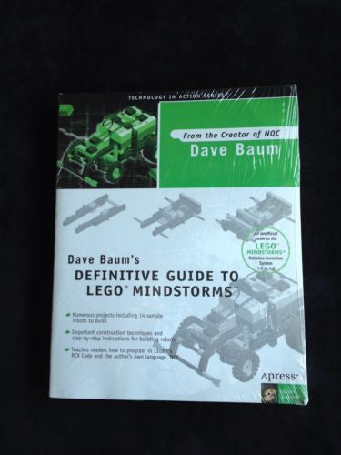 Dave Baum's Definitive Guide to Lego Mindstorms With CD - New & Sealed