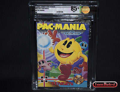 Pac-Mania SEGA Genesis New Factory Sealed VGA 85+ GOLD NES SNES