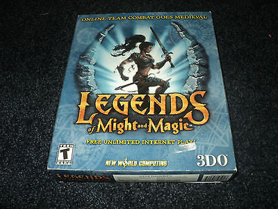 Legends of Might and Magic (PC, 2001) New. read description