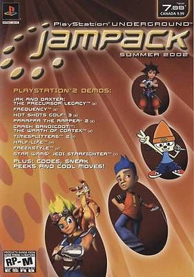 Playstation 2 Jampack Summer 2002 Demo DVD - BRAND NEW & SEALED!