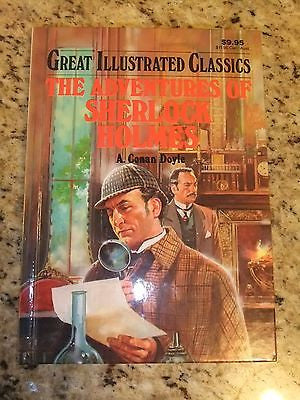 The Adventures of Sherlock Holmes - Great Illustrated Classics HARDCOVER
