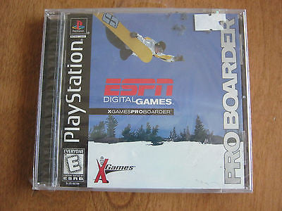 ESPN X Games Pro Boarder BRAND NEW SEALED Game FOR PlayStation PS1 / PS2 System