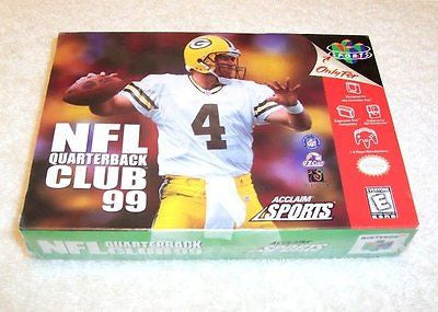 N64 NFL Quarterback Club '99 - BRAND NEW IN BOX