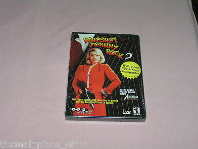 Whoshot Johnny Rock - DVD-Video, PS2 & Xbox Compatible - New & Sealed