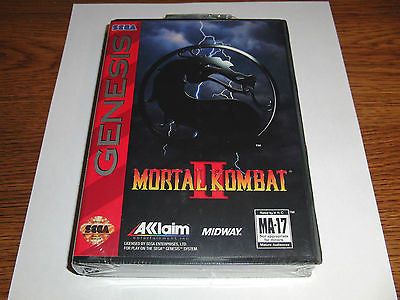 Mortal Kombat II 2 for Sega Genesis (New Factory Sealed)