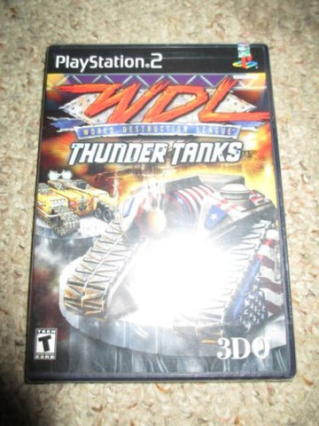 World Destruction League: Thunder Tanks  (Sony PlayStation 2, 2000) NEW WDL PS2