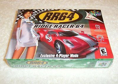 N64 Ridge Racer 64 - BRAND NEW IN BOX - MINT - SEALED