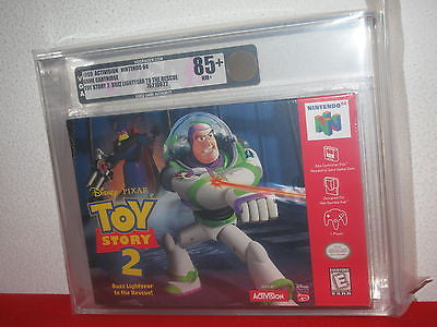 Toy Story 2: Buzz Lightyear to the Rescue (N64) NEW, VGA 85+ NM+ GOLD LEVEL