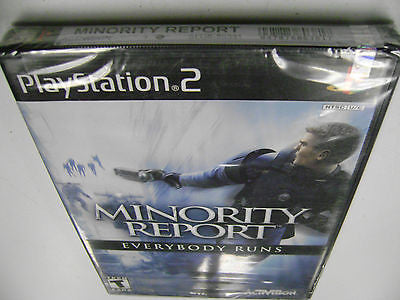 Minority Report (Sony PlayStation 2) BRAND NEW FACTORY SEALED