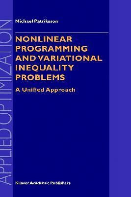 Nonlinear Programming and Variational Inequality Problems: A Unified Approach...