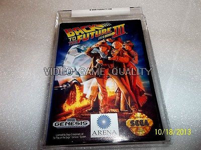 Back to the Future Part III Sega Genesis BRAND NEW Uncirculated Print 100 GOLD