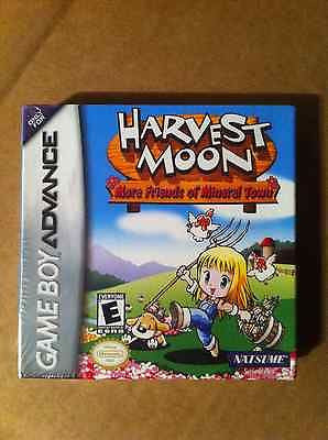 Harvest Moon: More Friends of Mineral Town GameBoy Advance FACTORY SEALED