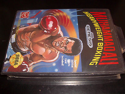 Muhammad Ali Heavyweight Boxing Brand New in Box Sealed Sega Genesis Rare Game!