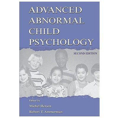 NEW Advanced Abnormal Child Psychology - Hersen, Michel (EDT)/ Ammerman, Robert