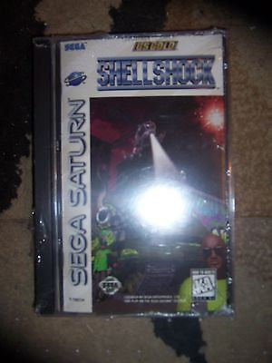SHELL SHOCK SEGA SATURN NEW AND SEALED