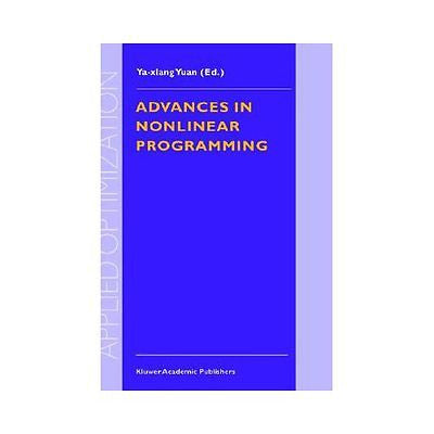 NEW Advances in Nonlinear Programming 9780792350538