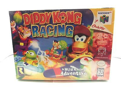 Diddy Kong Racing N64 (Nintendo 64, 1997) NEW Rare Factory Sealed