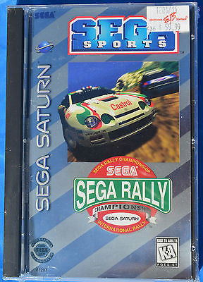 Sega Saturn Sealed Sega Rally Championship  Long Case
