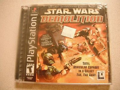 Star Wars Demolition COMPLETE NEW SEALED PLAYSTATION 1 2 3 PS1 PS2 PS3