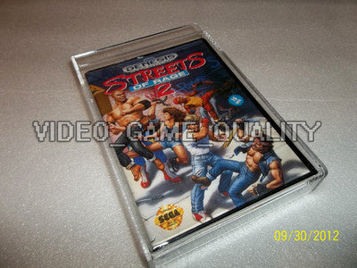 Streets of Rage 2 (Sega Genesis, 1992) BRAND NEW Uncirculated Print +100 GOLD