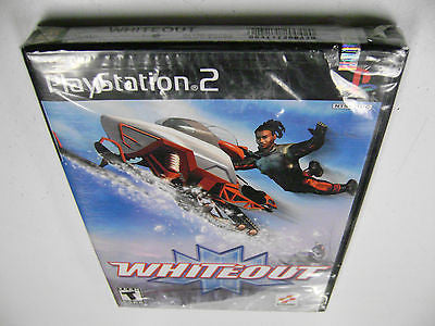 Whiteout (Sony PlayStation 2, 2002) BRAND NEW FACTORY SEALED