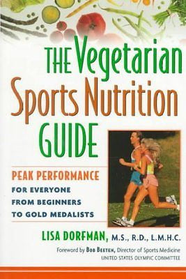 THE VEGETARIAN SPORTS NUTRITION GUIDE - LISA DORFMAN (PAPERBACK) NEW