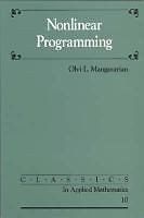 NEW Nonlinear Programming by Robert O'Malley Paperback Book (English)