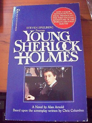 Young Sherlock Holmes by Allan Arnold (1985, Paperback, Media Tie In)
