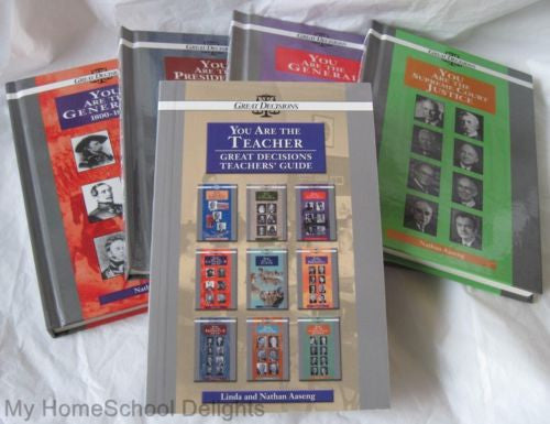 New GREAT DECISIONS 5-Book LOT You Are The General, President, Justice + Guide