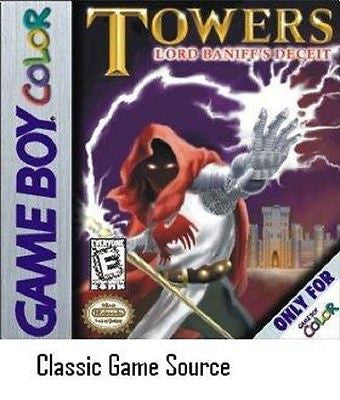 Towers: Lord Baniff's Deceit Game Boy Color NEW