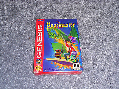 The Pagemaster (Sega Genesis, 1994) BRAND NEW SEALED w ORIGINAL PRICE STICKER SG