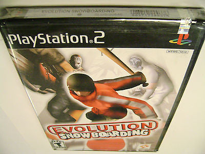Evolution Snowboarding  (Sony PlayStation 2) BRAND NEW FACTORY SEALED