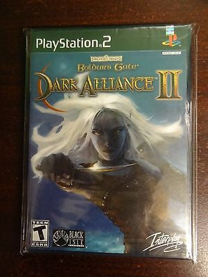 Baldur's Gate: Dark Alliance II (PlayStation 2, 2004) Brand New Free Shipping