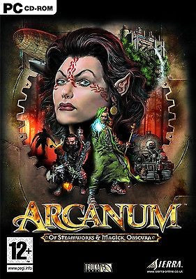 ARCANUM Of Steamworks and Magick Obscura for PC SEALED NEW