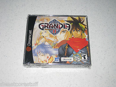 Grandia II Video Game Sega Dreamcast Unopened Sealed FREE SHIPPING