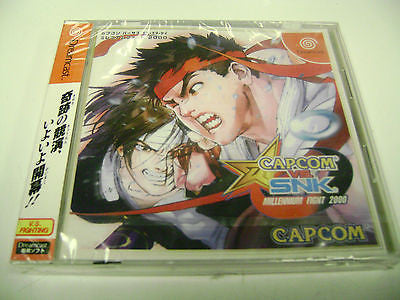 CAPCOM VS SNK MILLENNIUM FIGHT 2000 Sega Dreamvcast import Japan BRAND NEW