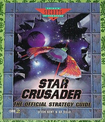 Star Crusader : Official Guide**NEW&MINT**SUPER DETAILED PICTURES**GREAT DEAL**