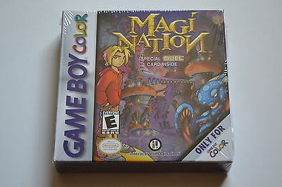 *NEW* Factory Sealed Magi Nation Nintendo Game Boy Color